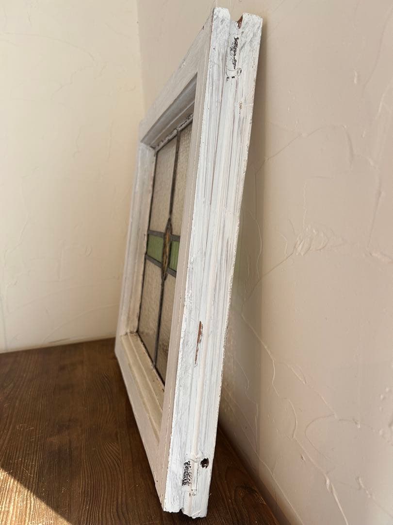 英国アンティーク ステンドグラス 窓枠　イギリス