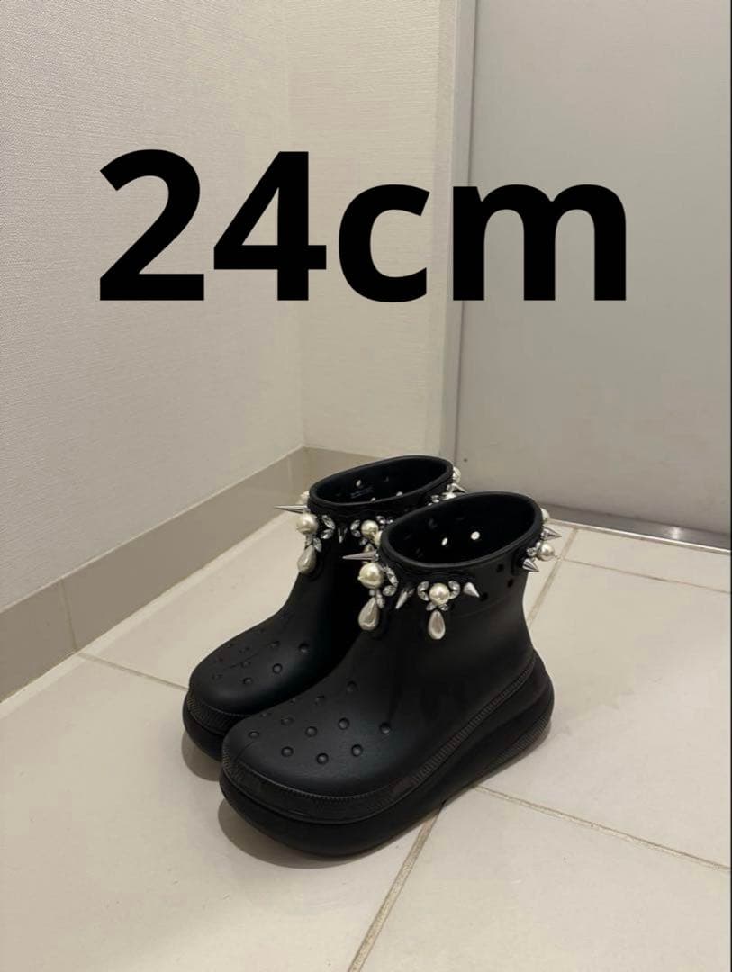 シモーネロシャ×クロックス　レインブーツ