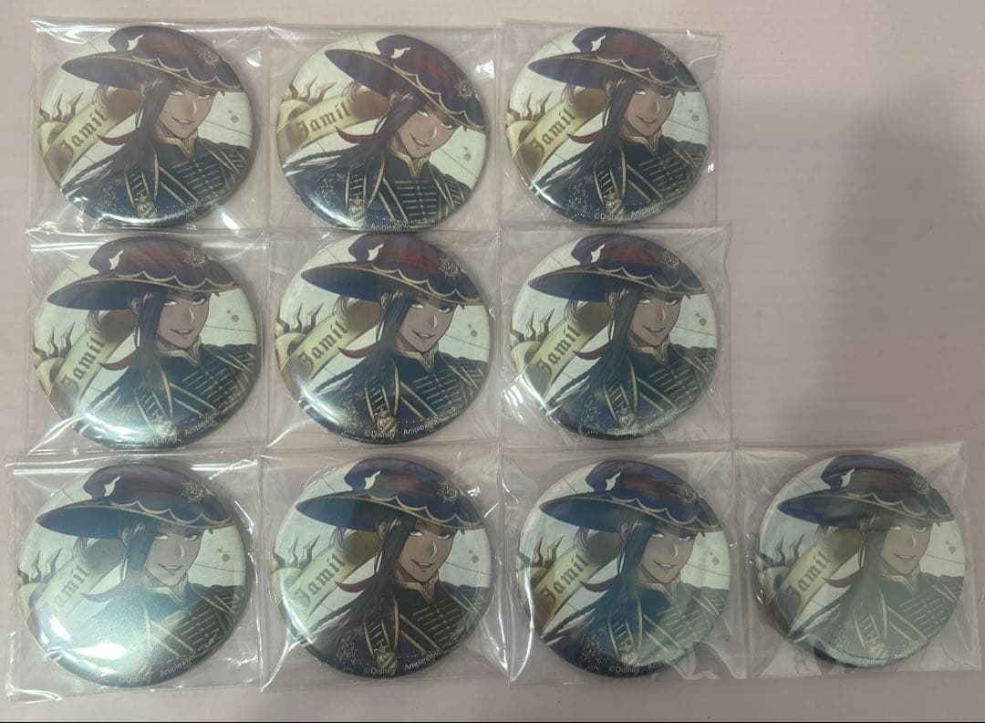 ツイステ ブルームバースデー ブルーム 缶バッジ ジャミル ジャミル・バイパー