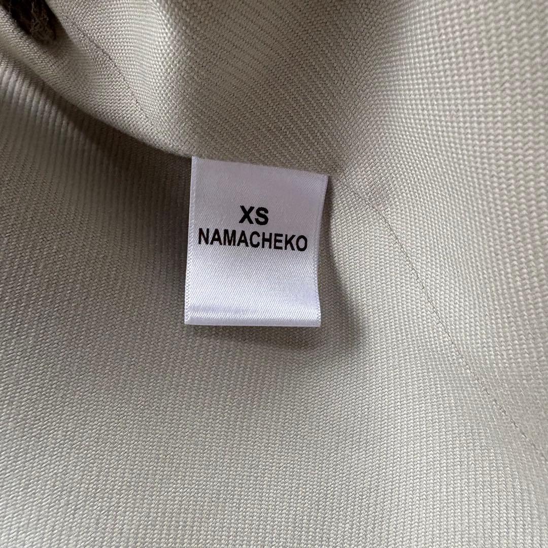 美品 namacheko ナマチェコ フェイクファー ベスト