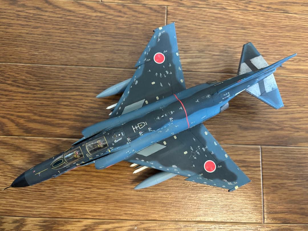 航空自衛隊 F-4EJ改 ハセガワ 1/72 洋上迷彩塗装 モデラー作製完成品