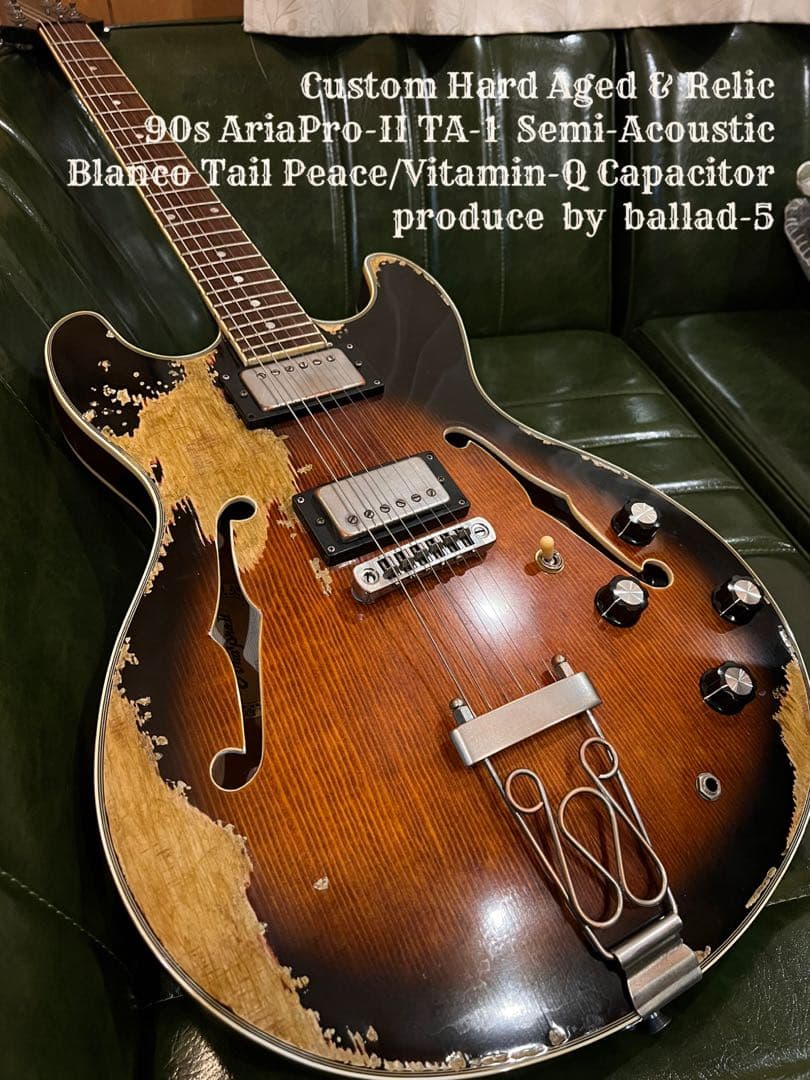 ハードレリック&エイジド90sセミアコースティック