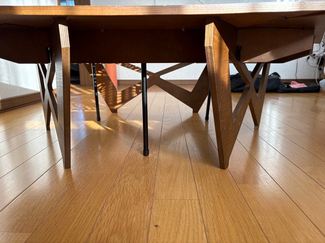 ハイランダー　ヘキサゴンテーブルセット(即納可能)