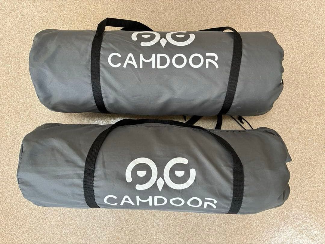 【CAMDOOR】厚さ10cm イフレーターマット シングル2個セット