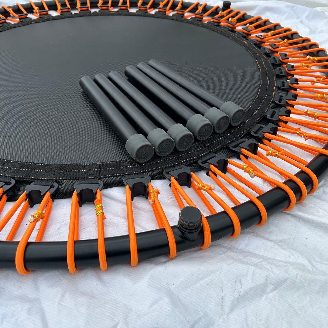 bellicon 円形トランポリン オレンジと黒　ドイツ製　クラシック