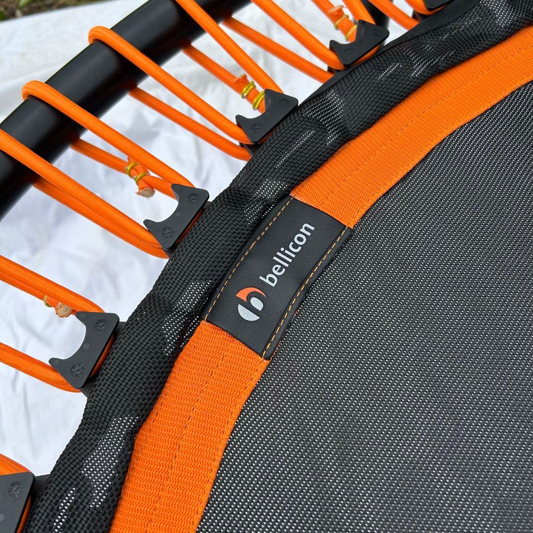 bellicon 円形トランポリン オレンジと黒　ドイツ製　クラシック