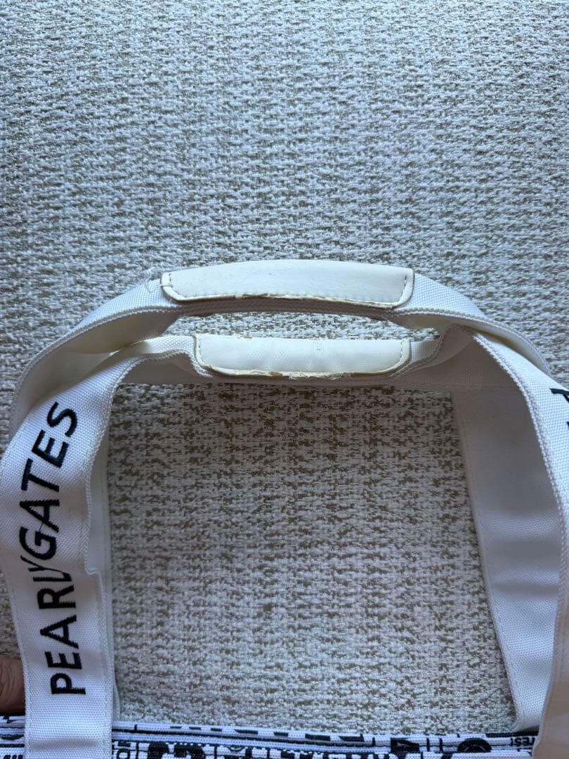 PEARLY GATES パーリーゲイツ ニュースペーパー柄　カートバッグ