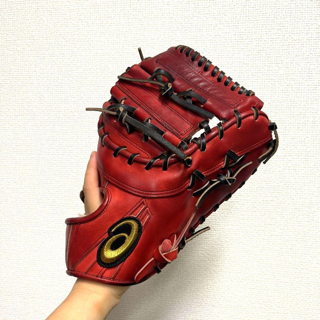 987 アシックス ゴールドステージ 型抜群 即戦力 硬式 ファーストミット