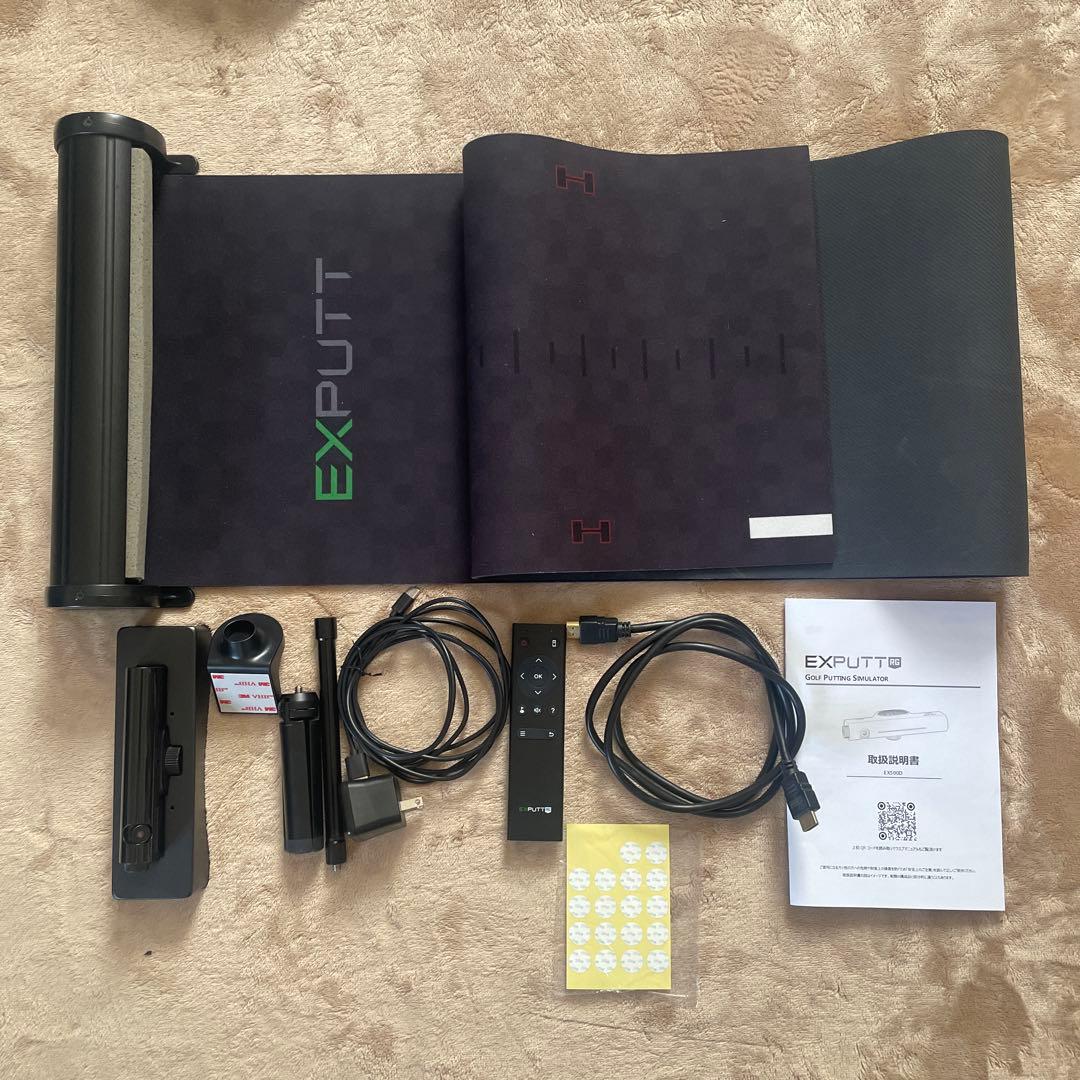 【美品】パターゴルフシュミレーター（パター練習器具）