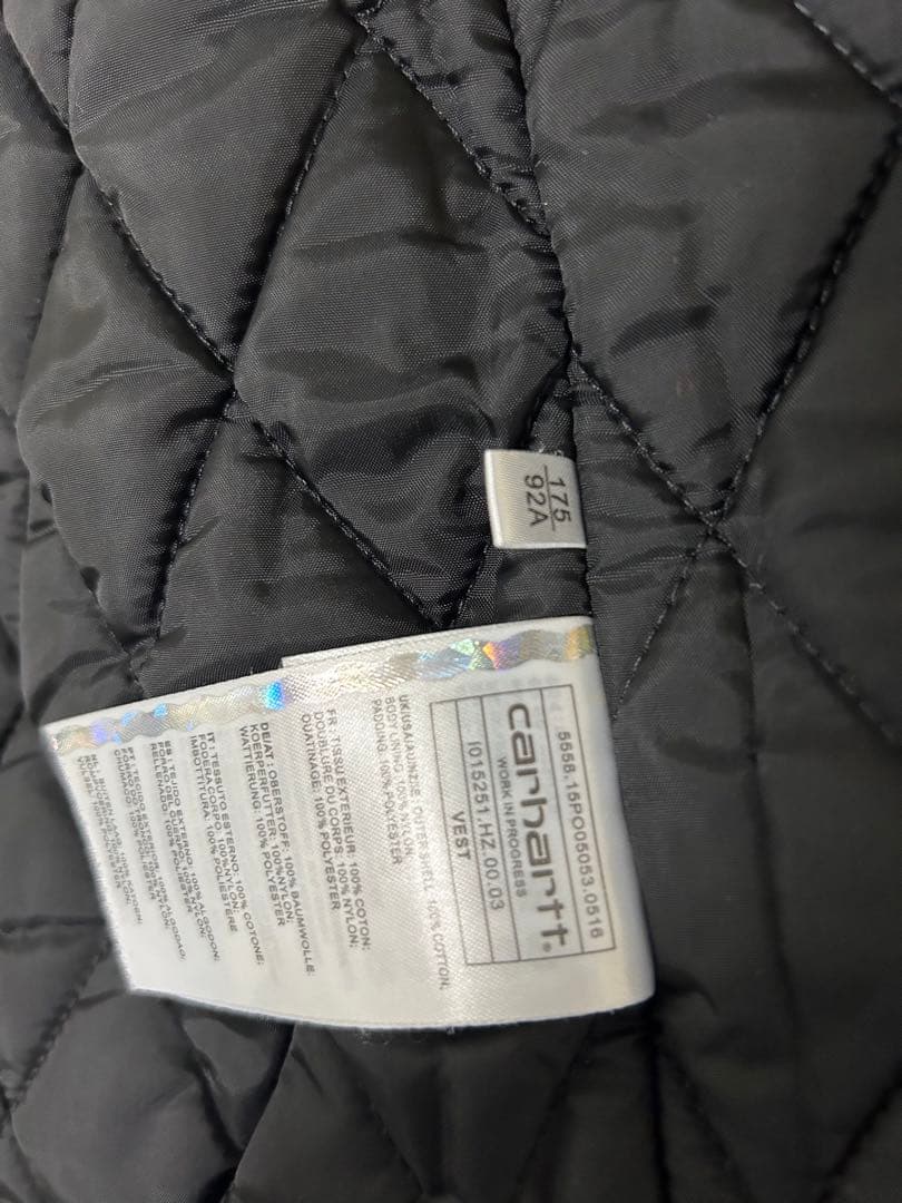 Carhartt カーハート ブラウン ダックベスト M