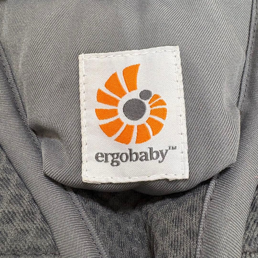 【美品】ergobaby 抱っこ紐 グレー オムニブリーズ　エルゴ