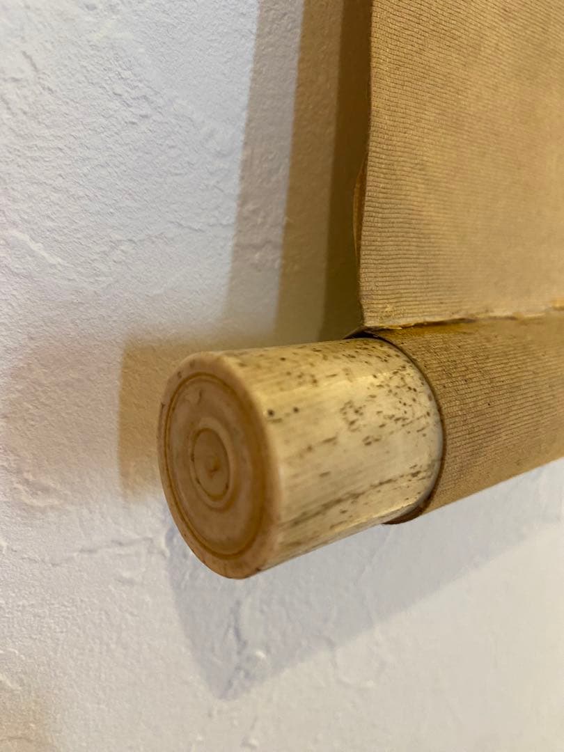 西山芳園　芳園　紙本　扇面　アサガオ　朝顔　牽牛花　茶掛