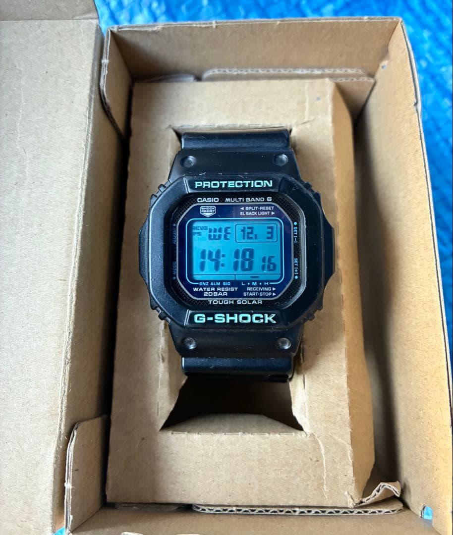 カシオ　CASIO　G-SHOCK　GW-M5610BA 電波ソーラー