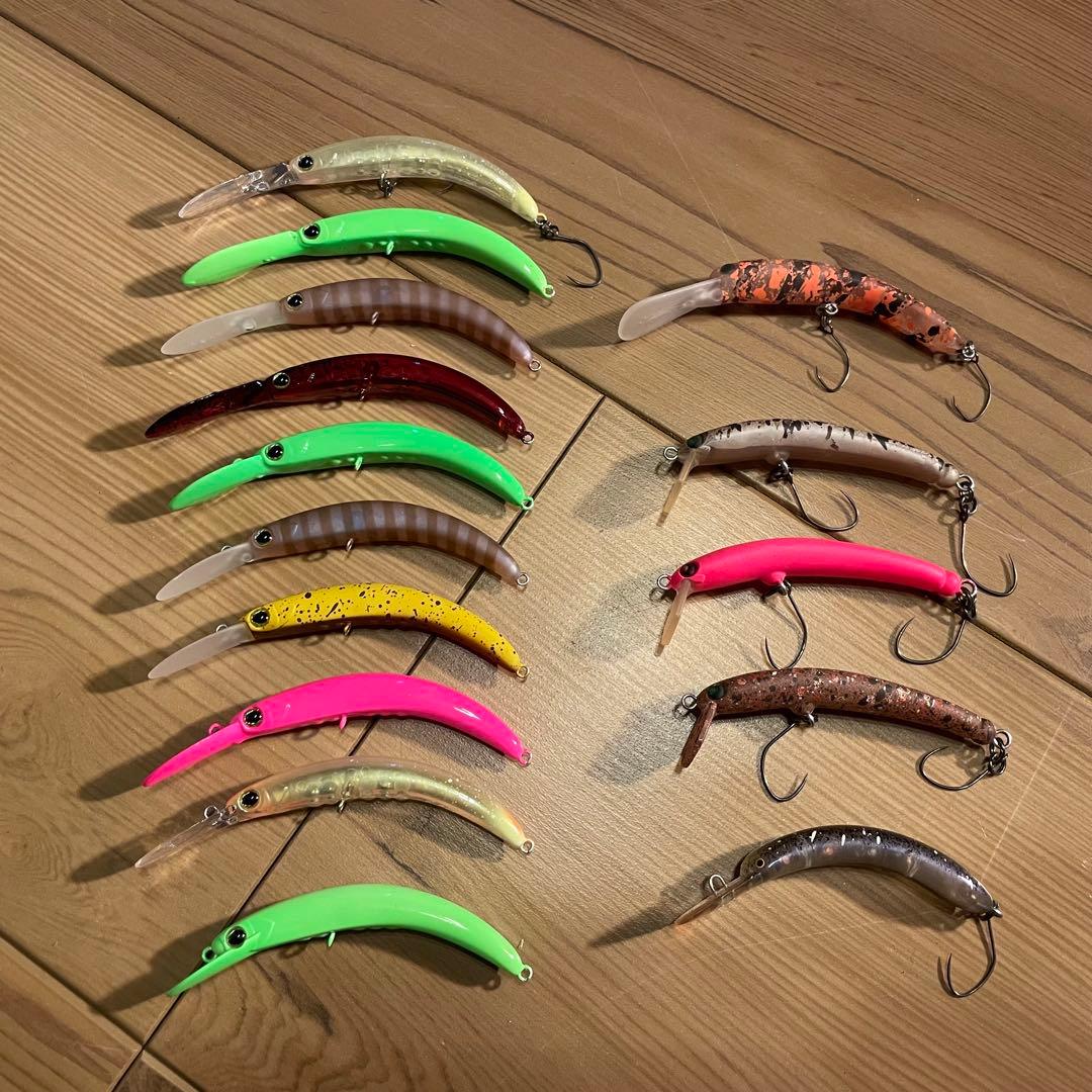 エリアトラウト ニョロ系ルアーセット