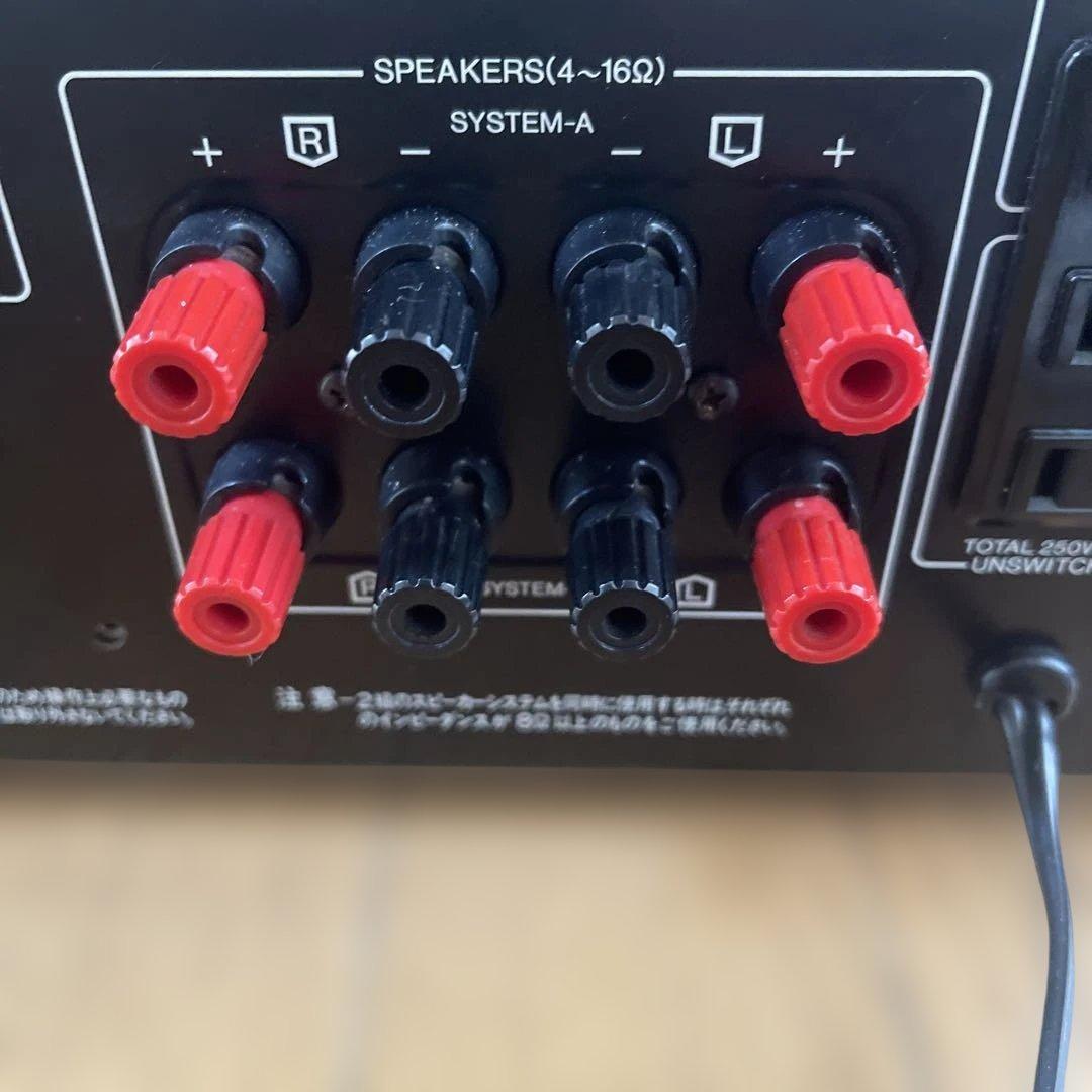 Sansui AU-D707F プリメインアンプジャンク品電源入りません。