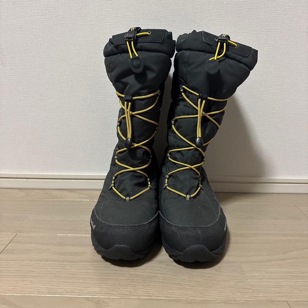 モンベル アスペンブーツ 27cm ブラック 防水スノーブーツ ウィンターブーツ