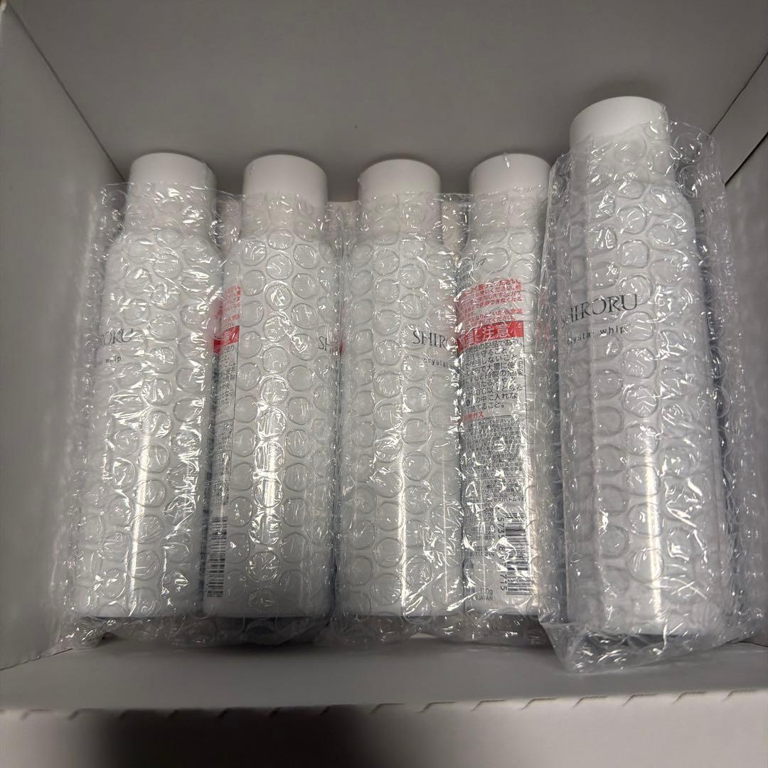 【新品未開封】SHIRORU クリスタルホイップ 120g 6本セット