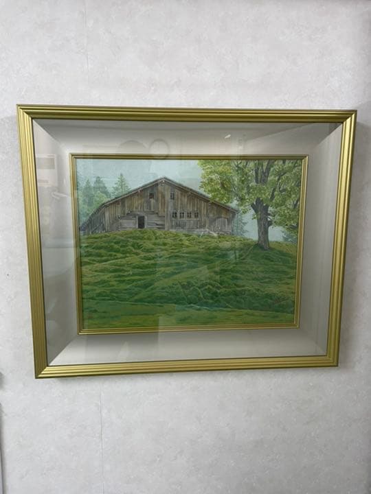 日本美術院　院友　宮野孝司　日本画10号　百貨店上代50万