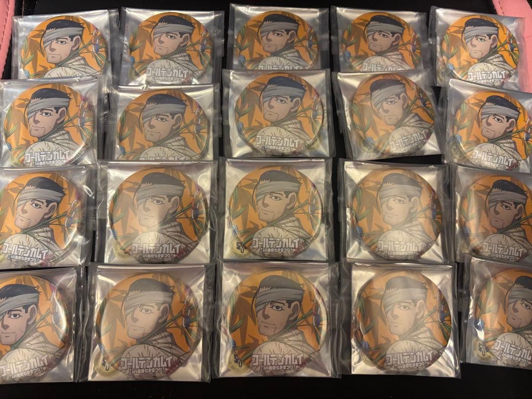 金カム　ゴールデンカムイ　尾形百之助　仙台七夕まつり　シークレット缶バッジ