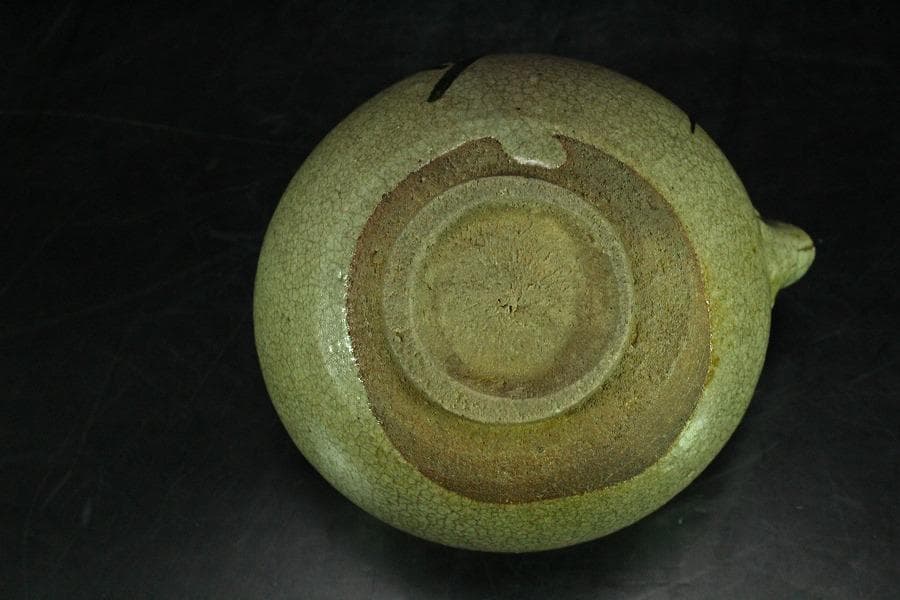 茶道具 絵唐津 方口茶碗 時代物(K-A380)