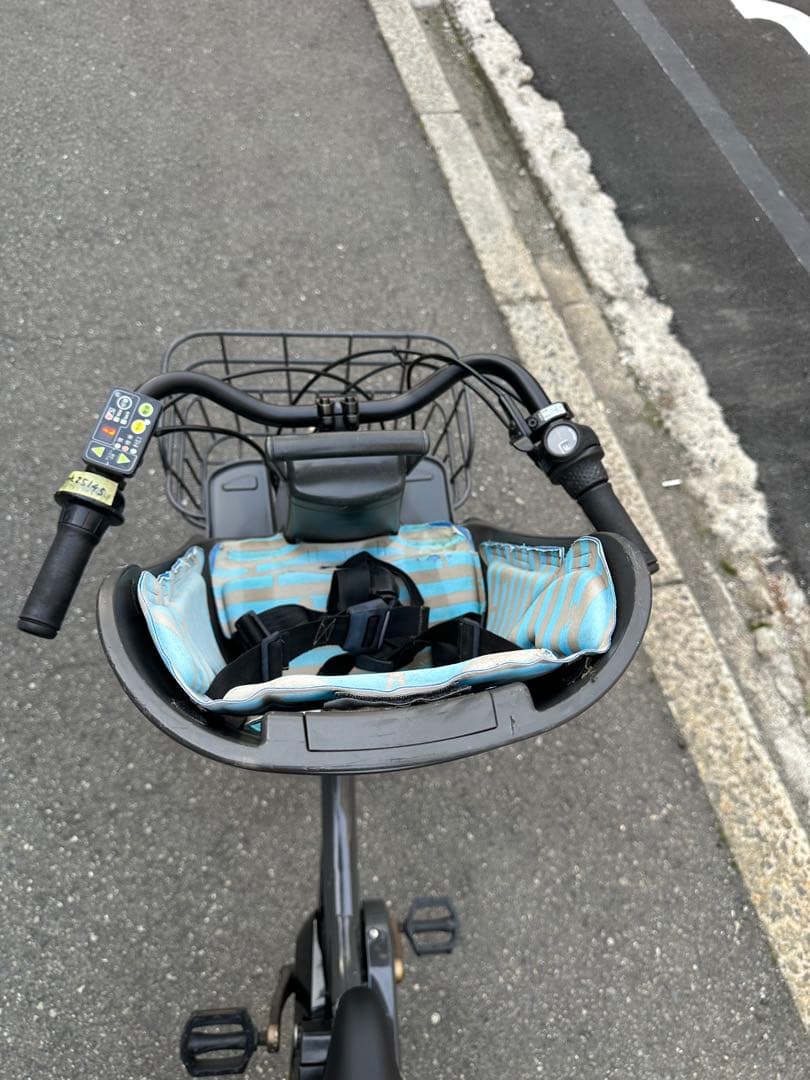 人気な車種　ブリヂストンビッケ　子供乗せシート付き電動自転車　お買い得品