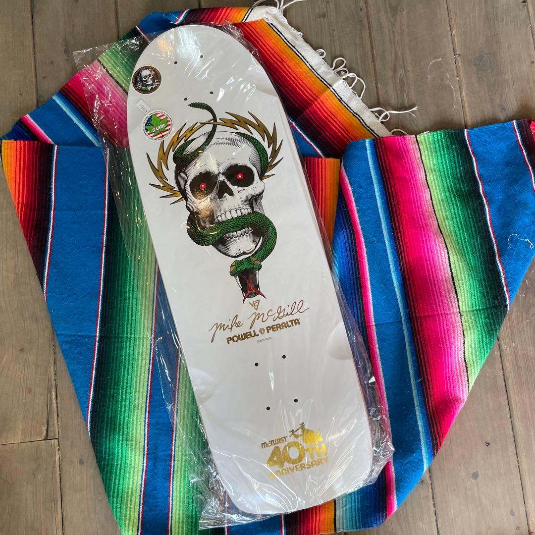 Powell Peralta Mike McGill 40周年記念デッキ