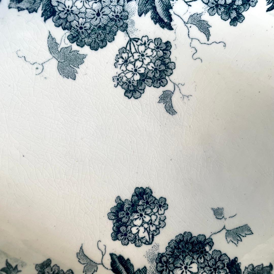 【美品】サンタマン　ブールドネージュ　ラヴィエ　フランスアンティーク　紫陽花