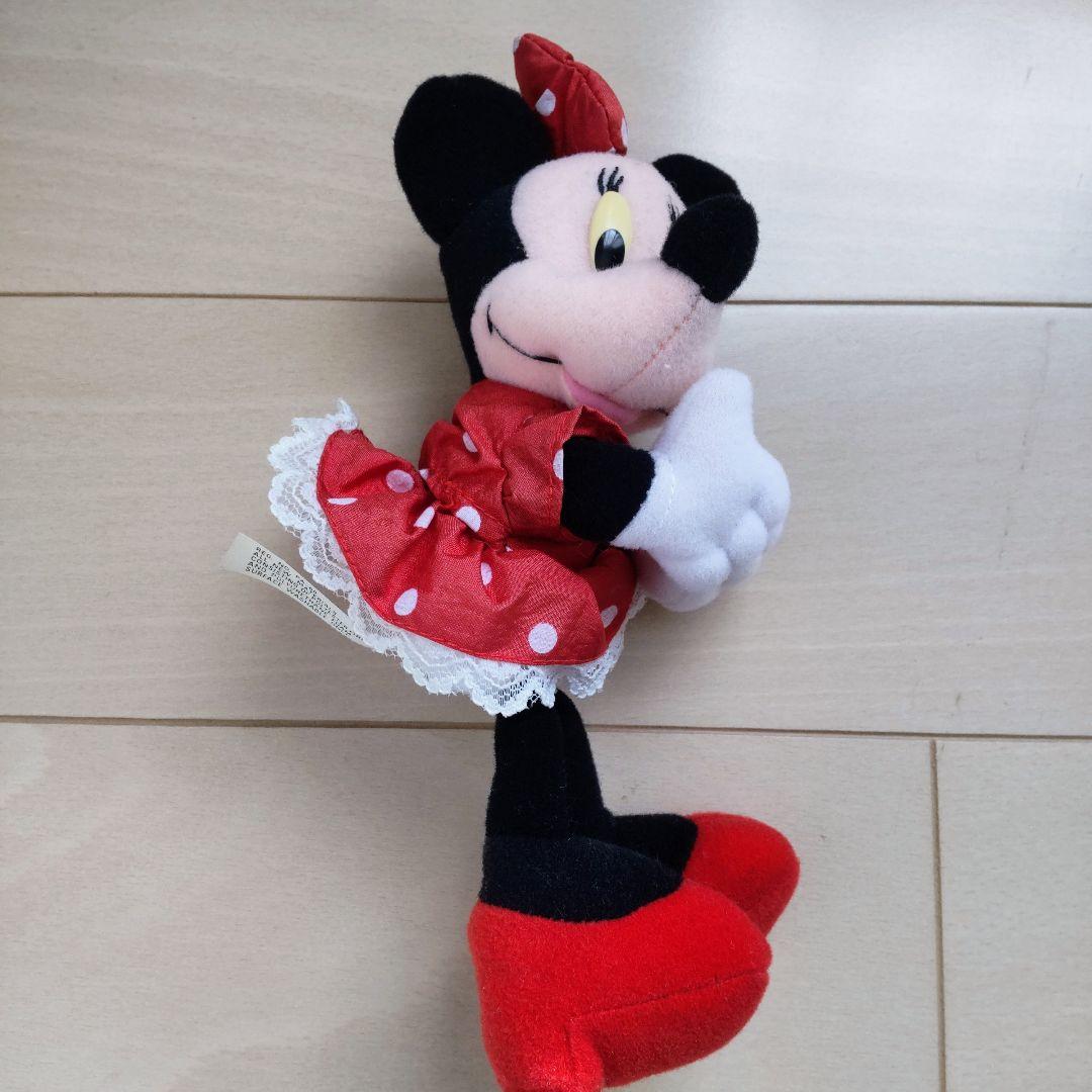 ミッキー ミニー ぬいぐるみバンド クリップ レア