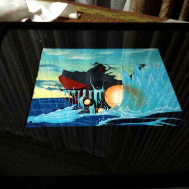 松本零士の直筆、宇宙戦艦ヤマト