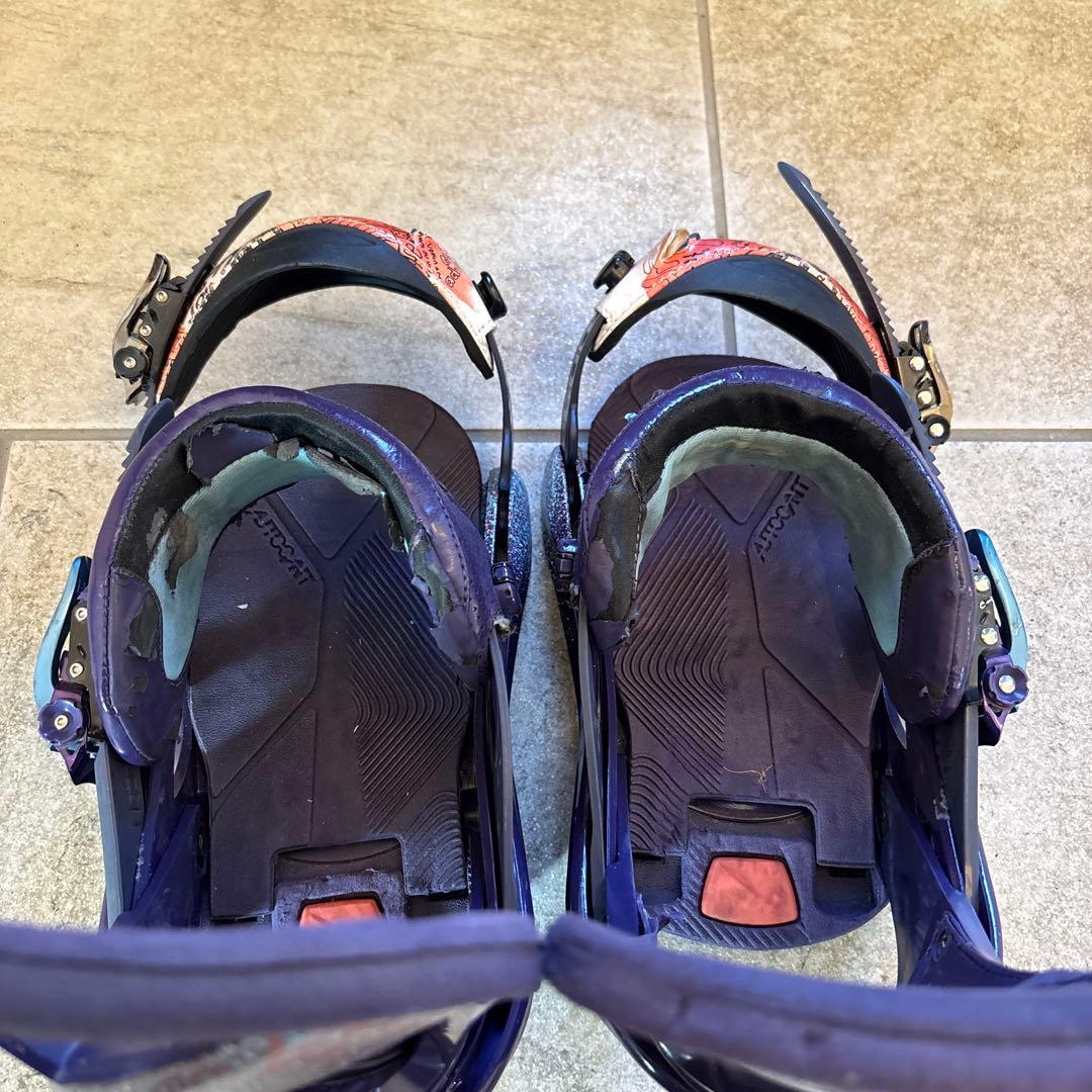 Burton Lexa ビンディング パープル/オレンジ