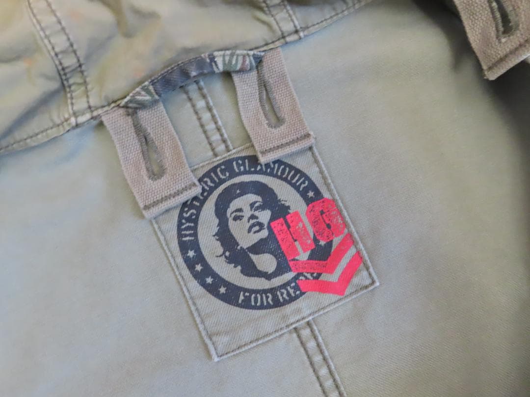 HYSTERIC GLAMOUR ヒテリックグラマー 迷彩柄ジャケット/FREE