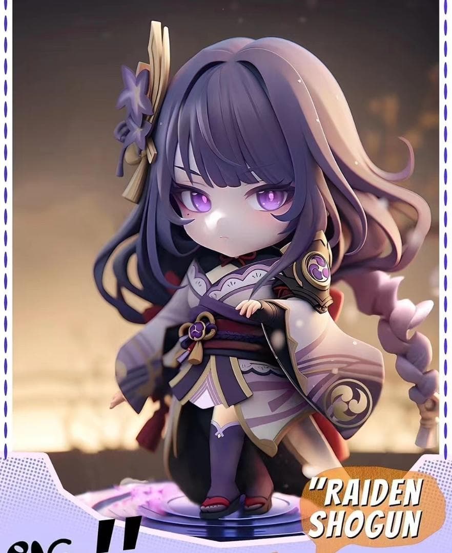 原神 雷電将軍 ガレージキット 塗装済み完成品 フィギュア スタチュー