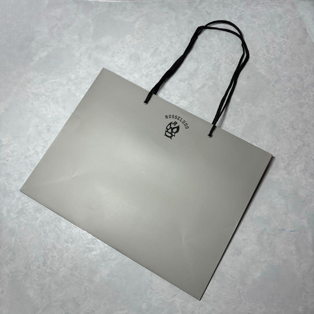 新品 ラッセルノ ゴルフ CLEAR CART BAG ラウンドバッグ ブラック