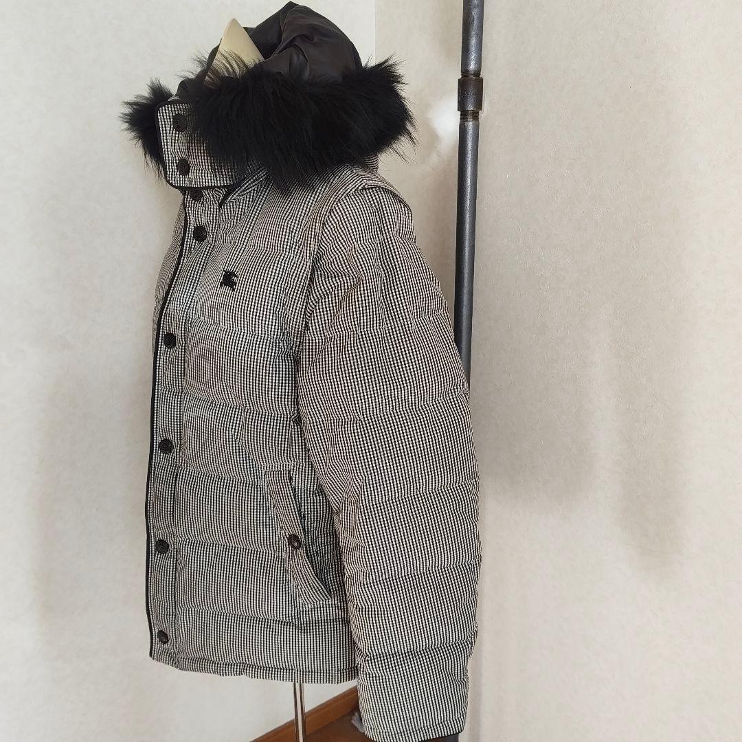 バーバリーブラックレーベル　ダウンジャケット/ベスト　フード着脱可 M