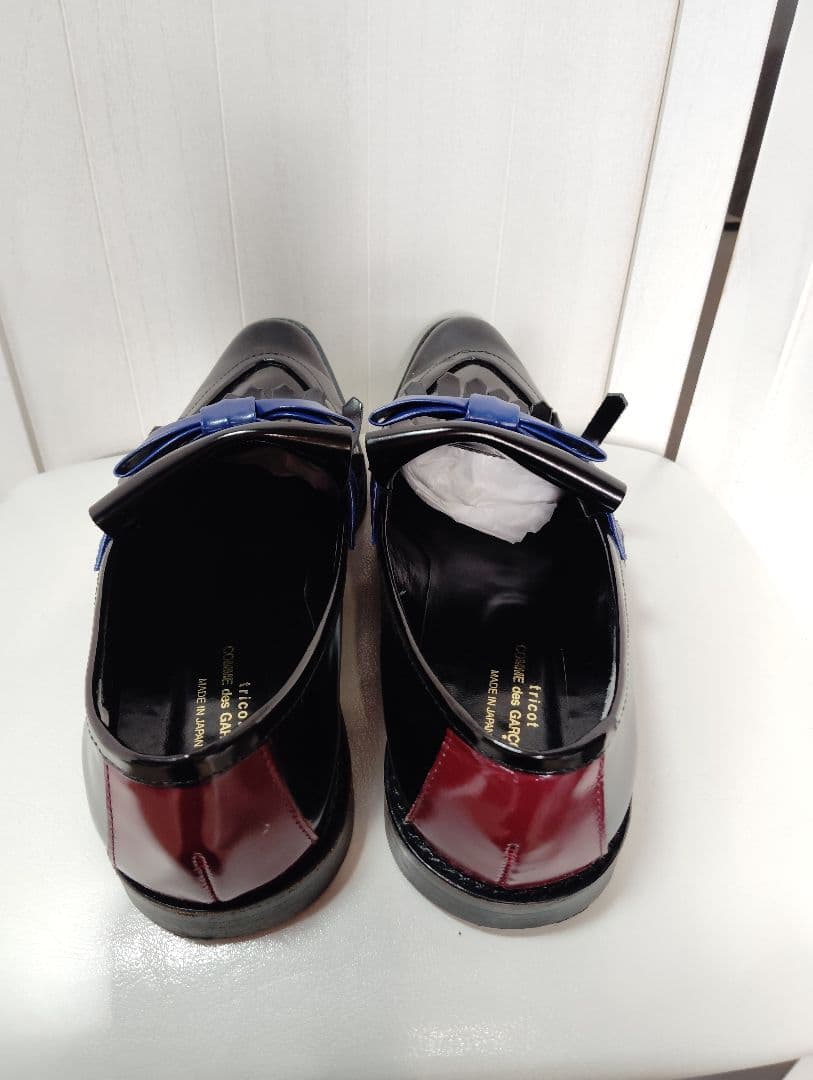 【美品】トリココムデギャルソン　リボン付きローファー