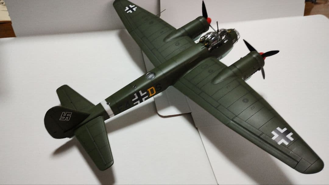プラモデル完成機　1/48　ユンカース　Ju88A-4