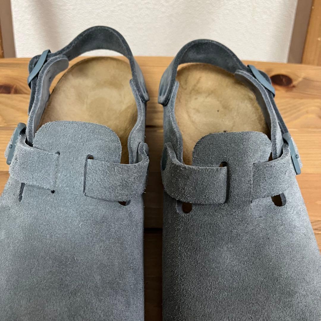 ビルケンシュトック　スエードサンダル　バックストラップ付き　トキオ　グレー　23