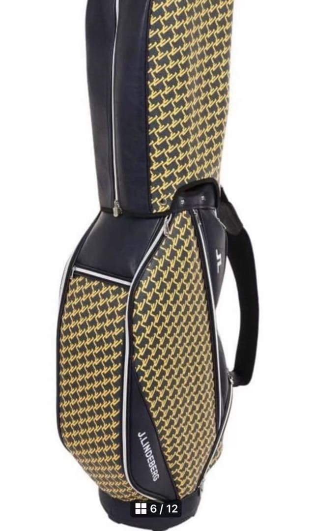 J.LINDEBERG ゴルフ キャディバッグ カート式 9.5型 5分割