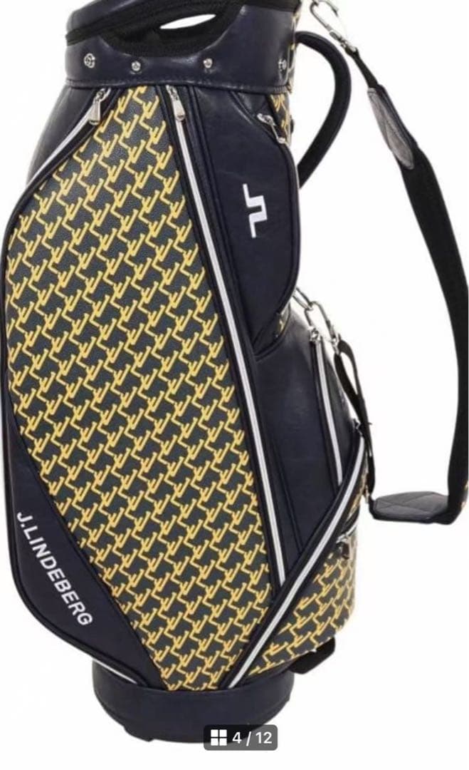 J.LINDEBERG ゴルフ キャディバッグ カート式 9.5型 5分割