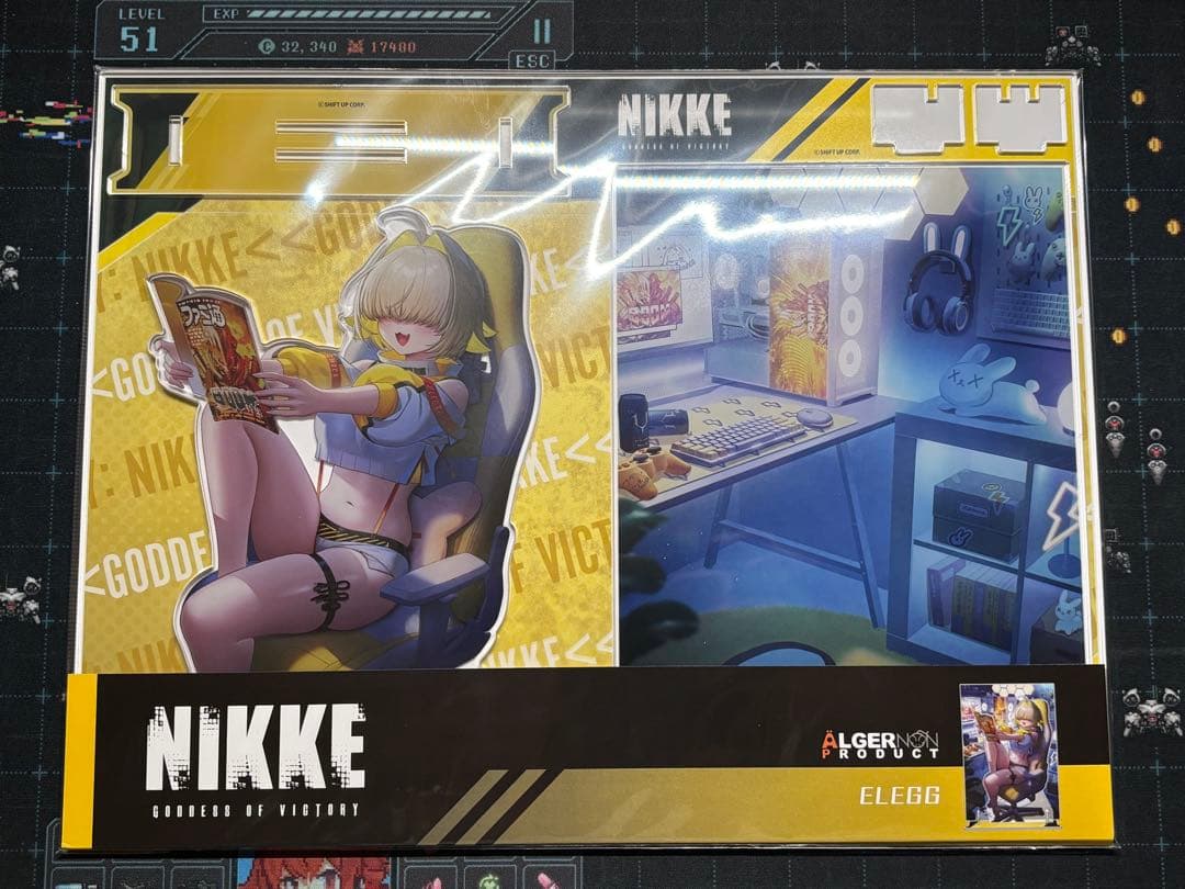 NIKKE ニケ ジオラマアクリルスタンド エレグ ebten限定 ファミ通