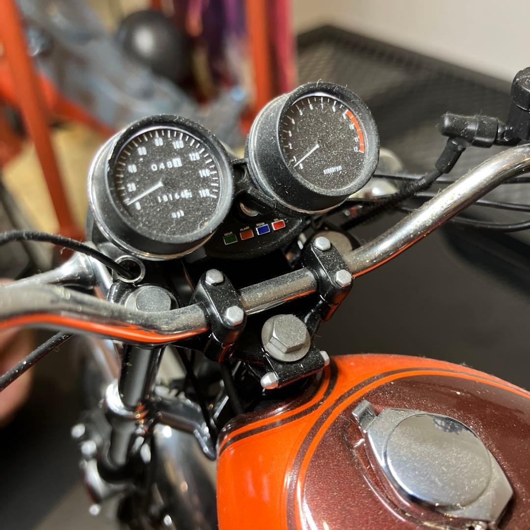 ミニチャンプ カワサキ Z1 火の玉 1/6 激レア ダイキャストバイク 旧車