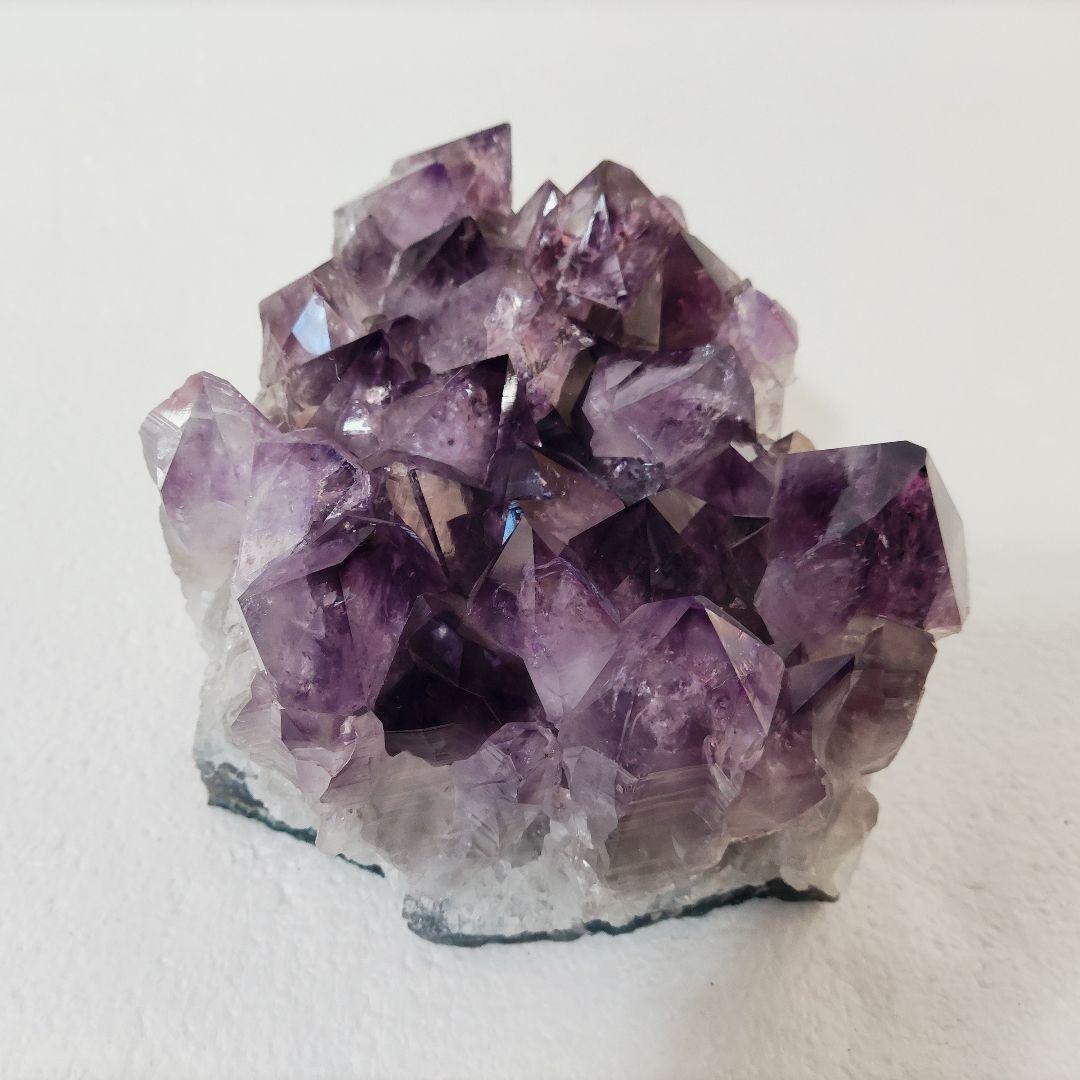 パワーストーン　天然石　アメジスト　クラスター　4kg　No.949