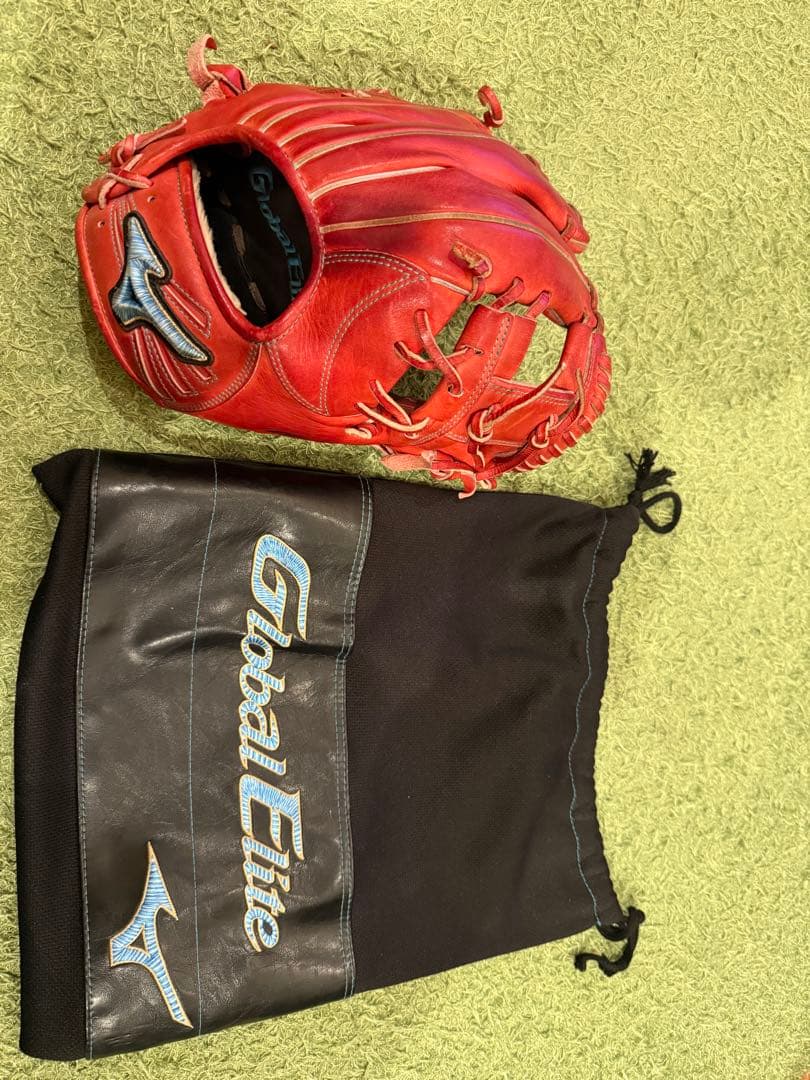 ミズノ グローバルエリート 坂本モデル 軟式 ダイバーシティブルー