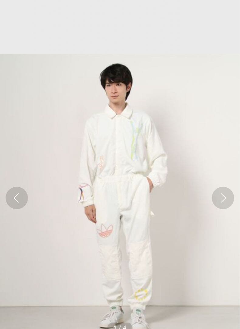 新品未使用　アディダス つなぎ ジャンプスーツ LOVE UNITES JUM