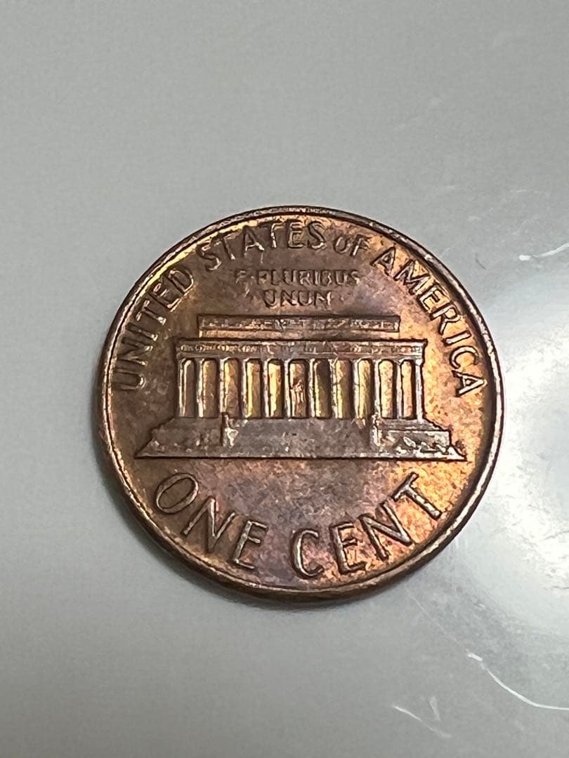 1968年 アメリカ合衆国 1セント硬貨 Dミント