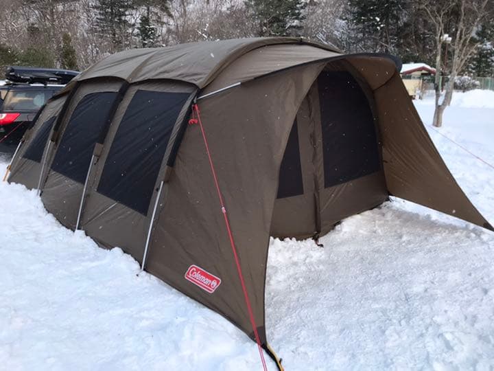 コールマン アテナトンネル2ルームテントとキャンプガイド2025