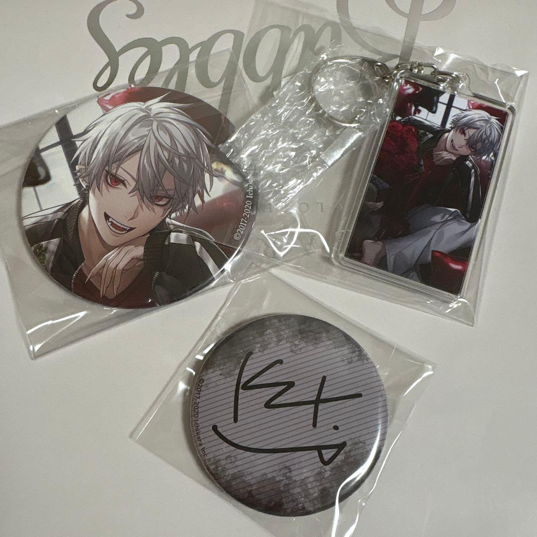にじさんじ 葛葉 誕生日 缶バッジ キーホルダー