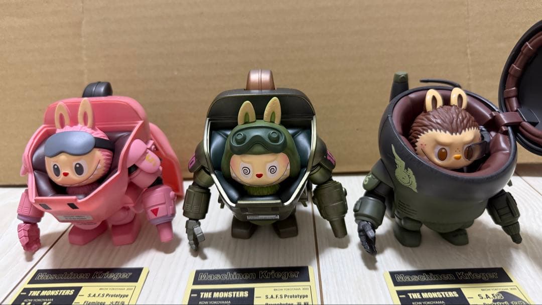 ポップマートTHE MONSTERS×横山宏 Ma.k. ラブブ