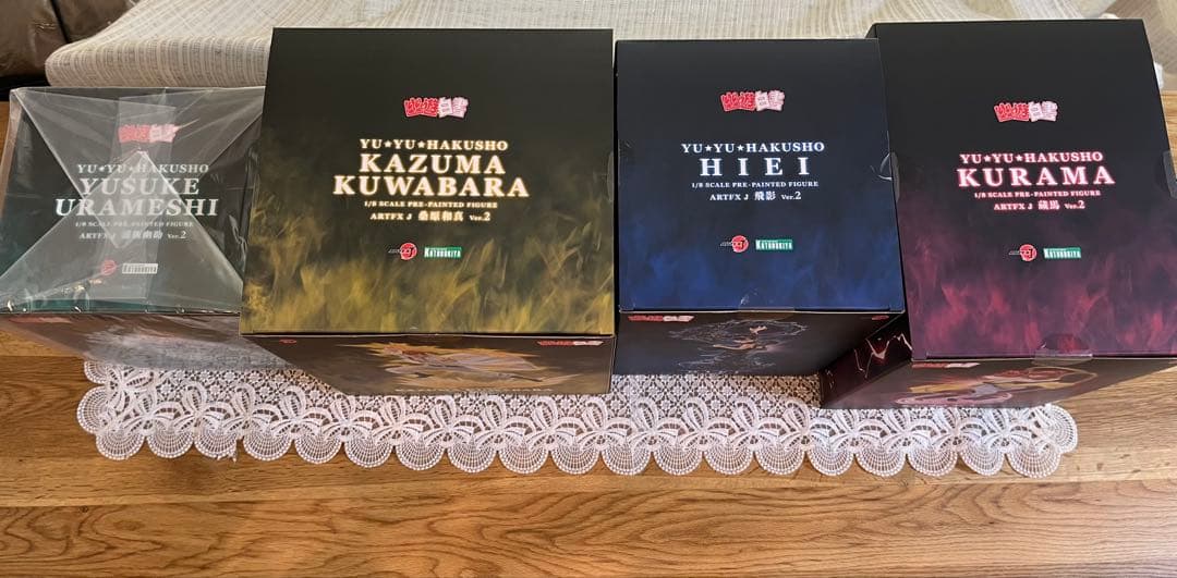 幽遊白書 浦飯幽助 桑原和真 飛影 蔵馬 コトブキヤ 壽屋 ARTFX J