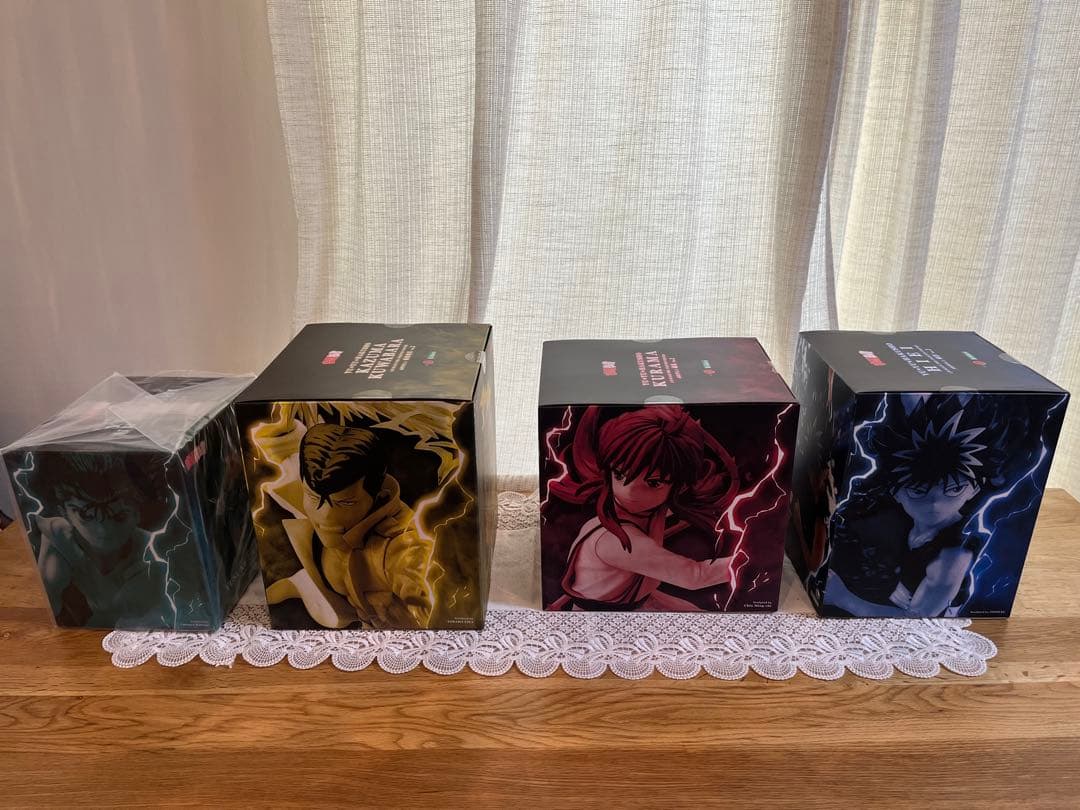 幽遊白書 浦飯幽助 桑原和真 飛影 蔵馬 コトブキヤ 壽屋 ARTFX J